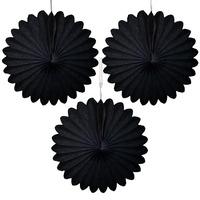 black decorative mini fans