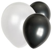 Black and White Latex Party Balloons