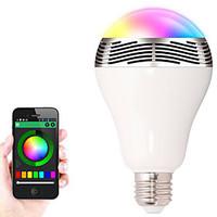 BL-05 Wireless Bluetooth 4.0 Speakers RGB LED Bulb Color Changing Smart LED Light Audio Speaker For IOS/Android/Tablet