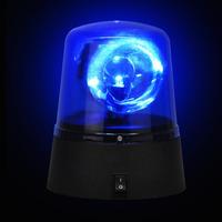 blue disco police light 18078