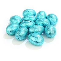 Blue mini Easter eggs - Bag of 100 (approx.)