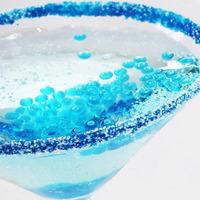 blue curacao cocktail flavour pearls 200g