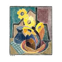 Blue Jug By Blanche Lazzell