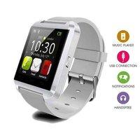 Bluetooth Smart Watch With Built In Speaker and Microphone for IOS and Android - White