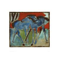 Blue Foal By Franz Marc