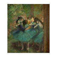 Blue Dancers, 1893 By Edgar Degas