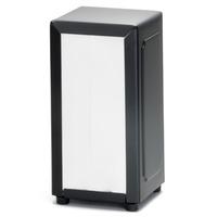 Black Stainless Steel Napkin Dispenser (Case of 24)