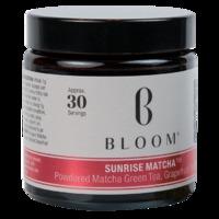 bloom sunrise matcha green tea powder 30g 30g green