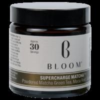bloom supercharge matcha green tea powder 30g 30g green