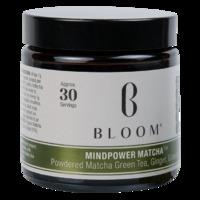 bloom mindpower matcha green tea powder 30g 30g green