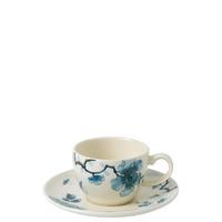 blue bird espresso cup saucer gift boxed