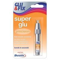 Blu-Tack Bostik (2g) Glu and Fix Super Glu Precision UltraPen Applicator (Clear)