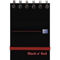 black n red a7 reporters notebook with 140 ruled pages pack of 5 noteb ...