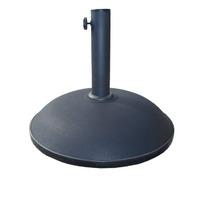 Black 50Kg Concrete Parasol Base