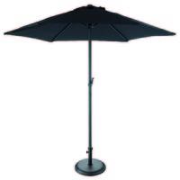 Black Parasol with 15kg Parasol Base