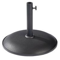 Black Concrete Parasol Base