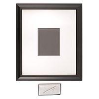 black framed inscribable signature keepsake mat kit medium
