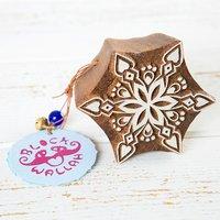 Blockwallah Stamp - Diamond Snowflake 359838