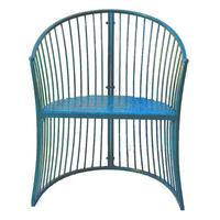 blue marseille garden arm chair