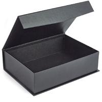 black cardboard gift box small