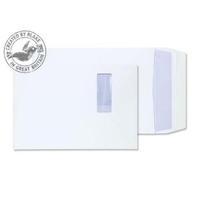 Blake Purely Packaging B4 140gm2 Peel and Seal Window Pocket Envelopes