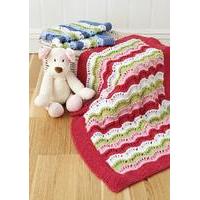 Blankets in Deramores Baby DK (1001)