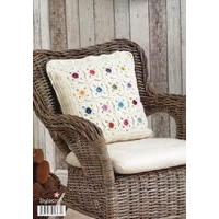 Blanket and Cushion Cover in Life DK (9090)