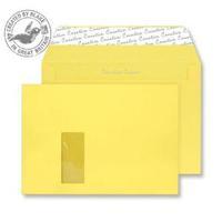 blake creative colour c4 120gm2 peel and seal window wallet envelopes