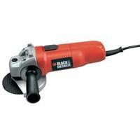 Black and Decker CD115 Small Angle Grinder 710W 5x115mm Discs Orange