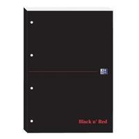 Black n Red A4 300 Page Refill Pad 90gm2 1 x Pack of 3 Pads 400051565