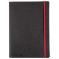 Black n Red B5 Business Journal Soft Cover 90gm2 Numbered Pages Black