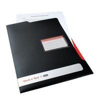 Black n Red by Elba A4 L Folder Polypropylene 1 x Pack of 5 400051533