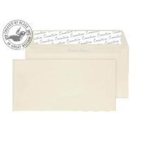 blake creative colour dl 120gm2 peel and seal wallet envelopes vanilla