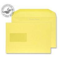 Blake Creative Colour C5 120gm2 Gummed Window Mailer Envelopes Banana