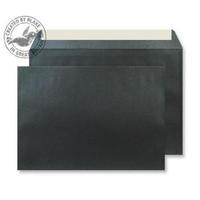 Blake Creative Shine C5 120gm2 Peel and Seal Wallet Envelopes Black