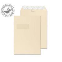 blake premium business c4 120gm2 woven peel and seal window pocket