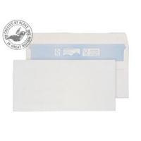 Blake Purely Environmental DL 90gm2 Self Seal Wallet Envelopes White