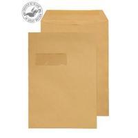 Blake Purely Everyday C4 90gm2 Gummed Window Pocket Envelopes Manilla