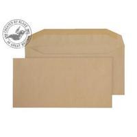 blake purely everyday dl 80gm2 gummed wallet envelopes manilla pack of