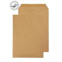 blake purely everyday c4 80gm2 gummed pocket envelopes manilla pack of