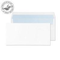 blake purely everyday dl 90gm2 self seal wallet envelopes white pack