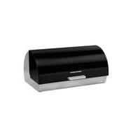 Black Roll Top Bread Bin