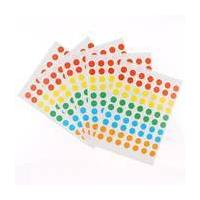 Blick Circle Labels 350 Pack Assorted Colours