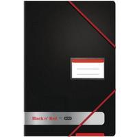 black n red a4 20 pocket display book 400050725