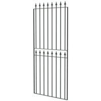 blooma steel spear top narrow gate h1800mm w770mm