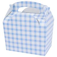 Blue Gingham Party Box