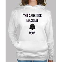 blames the dark side