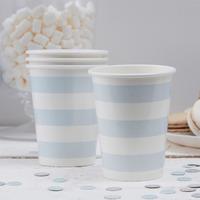 Blue Pastel Perfection Paper Party Cups