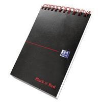 Black n Red Wirebound Reporters Notebook Pack of 5 400028336