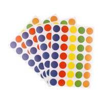 Blick Circle Labels 140 Pack Assorted Colours